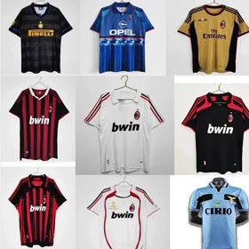 Classic retro club player fan football jersey-1213  